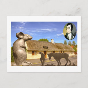 Scottish Independence Burns To a Mouse Postcard