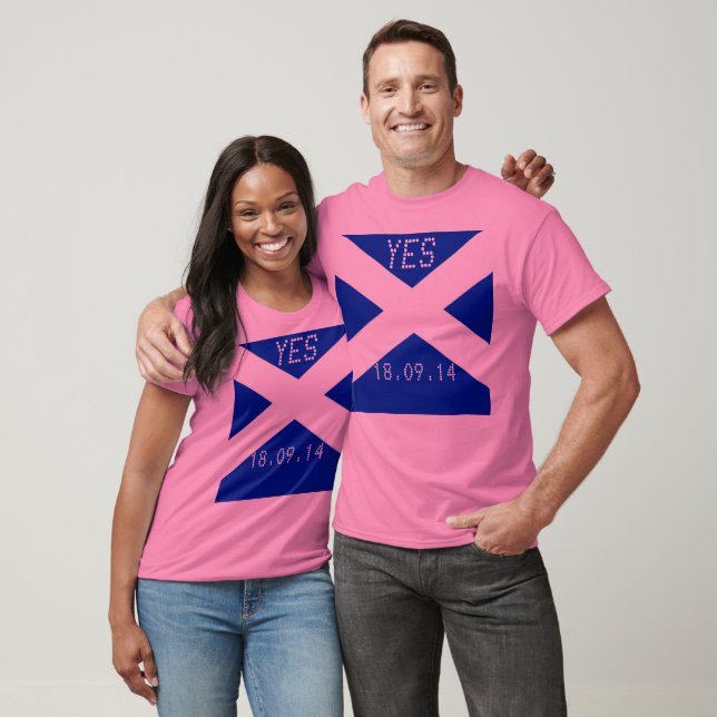 Scottish Independence Referendum 2014 Date T-Shirt (Unisex)