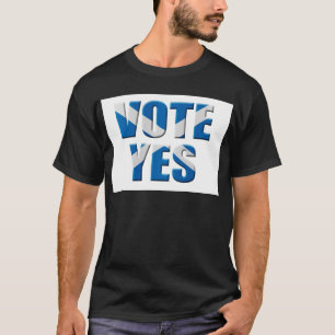 Scottish independence referendum - vote yes T-Shirt