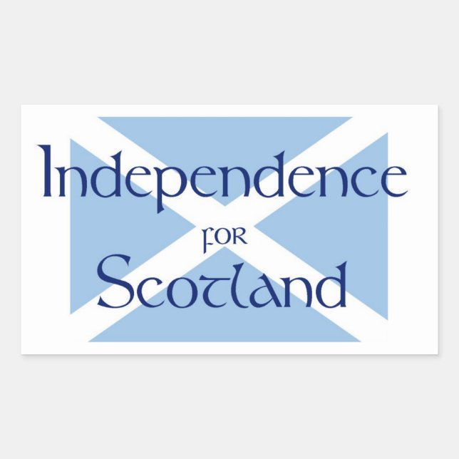 Scottish Independence Sticker (Front)