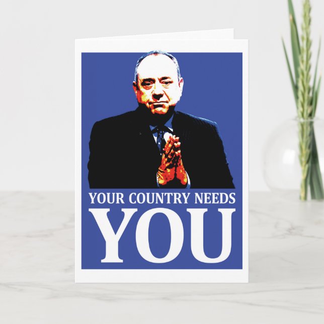 Scottish Independence: Your country needs you, Card (Front)