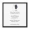 Scottish Kilt Bride & Groom Blue Save the Date