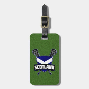 Scottish Lacrosse Luggage Tag Template