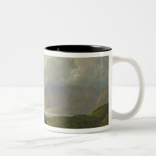 Scottish Landscape Two-Tone Coffee Mug