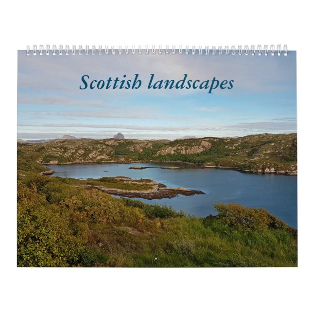 Scottish landscapes calendar (Cover)