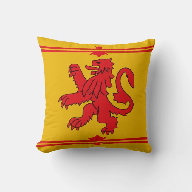 Scottish lion. cushion (Front)