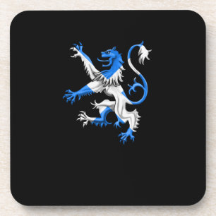 Scottish Lion In St. Andrew’s Colours Coaster