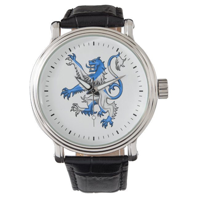 Scottish Lion In St. Andrew’s Colours Watch (Front)