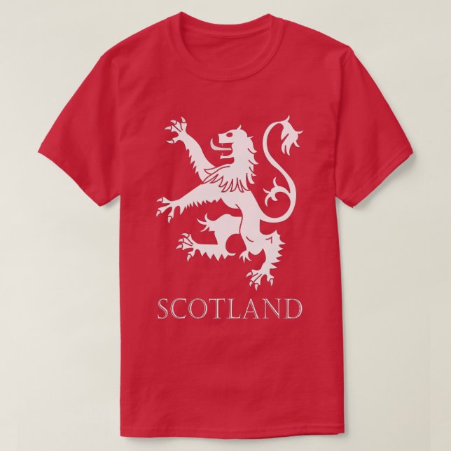 Scottish Lion Rampant  Scotland Coat Arms Gift Rug T-Shirt (Design Front)
