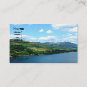 Scottish Loch Business Card