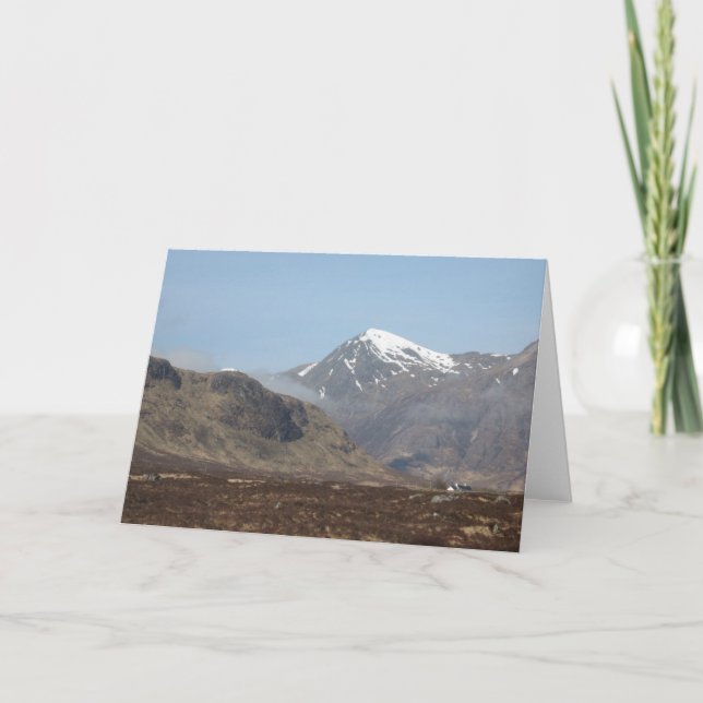 Scottish Lochs, Rivers & Mountains Card (Front)