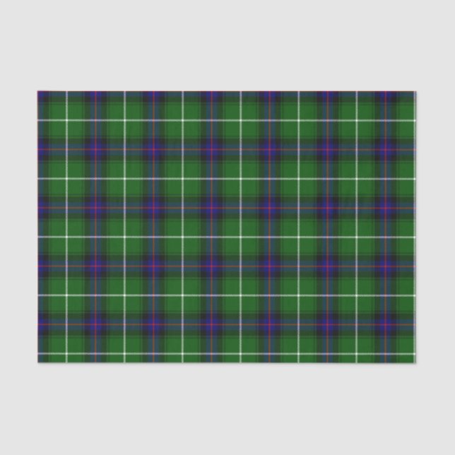 Scottish MacDonald Tartan   Tissue Paper (Front)
