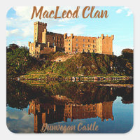 Scottish MacLeod Clan's Dunvegan Castle Sticker