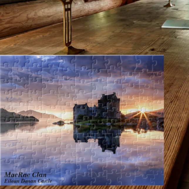 Scottish MacRae Clan's Eilean Donan Castle Puzzle (Creator Uploaded)
