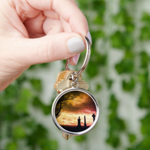 Scottish Magic Skies & Celtic Highlands / Scotland Key Ring