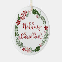 Scottish Merry Christmas Wreath, Nollaig Chridheil