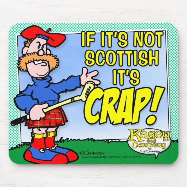 Scottish Mouse Mat (Front)