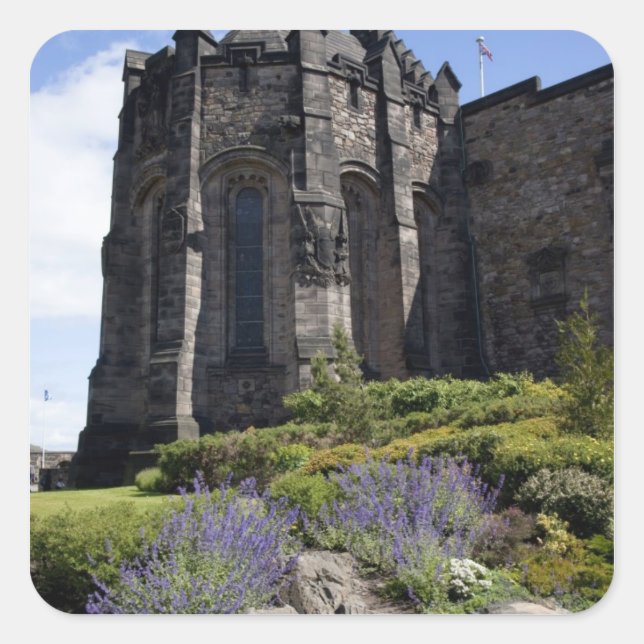 Scottish National War Memorial, Edinburgh Square Sticker (Front)