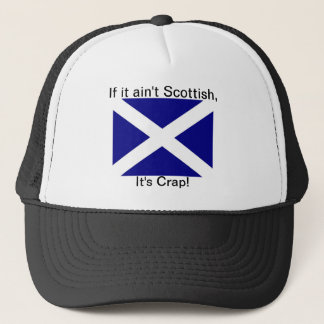 Scottish or Crap ballcap Trucker Hat