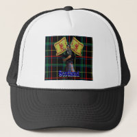 Scottish piper on tartan