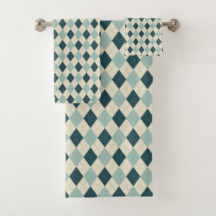 Scottish Plaid Bath Towel Set