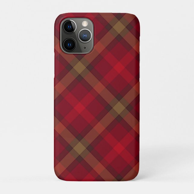 Scottish Plaid Case-Mate iPhone Case (Back)