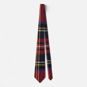 Scottish Plaid Design Tie