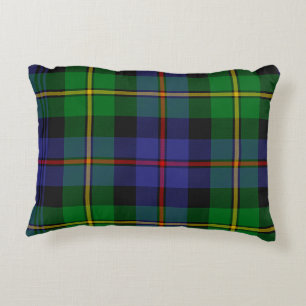 Scottish Plaid Pattern Decorative Cushion