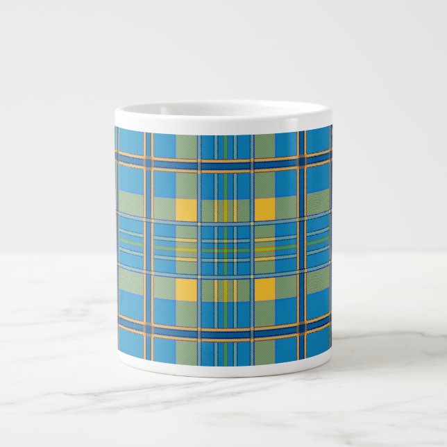 scottish plaid tartan coffee mug (Front)