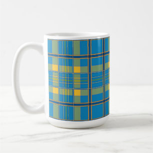 scottish plaid tartan coffee mug