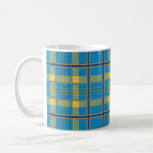 scottish plaid tartan coffee mug