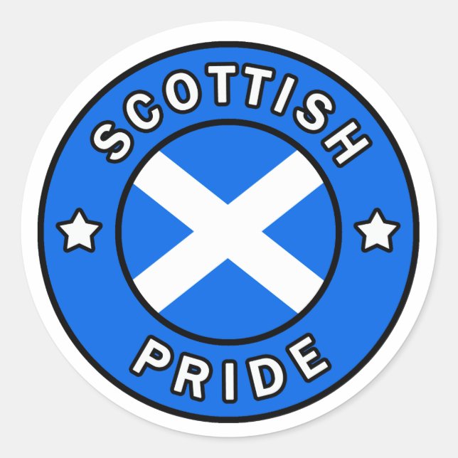 Scottish Pride sticker (Front)