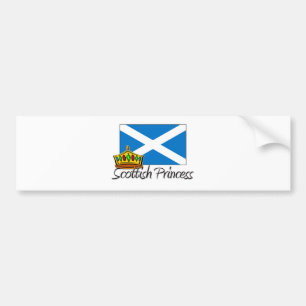 Scottish Princess Bumper Sticker