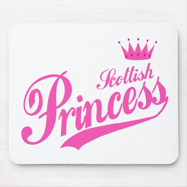 Scottish Princess Mouse Mat (Front)
