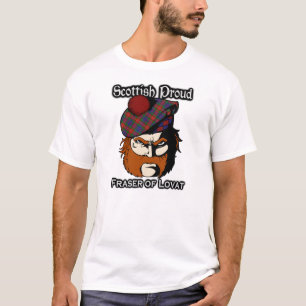 Scottish Proud Clan Fraser of Lovat Tartan T-Shirt