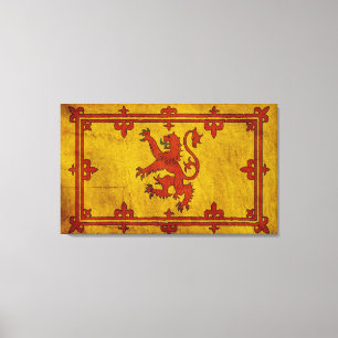 Scottish Rampant Lion Canvas Print