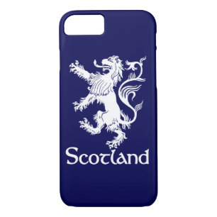 Scottish Rampant Lion Navy Blue iPhone 8/7 Case