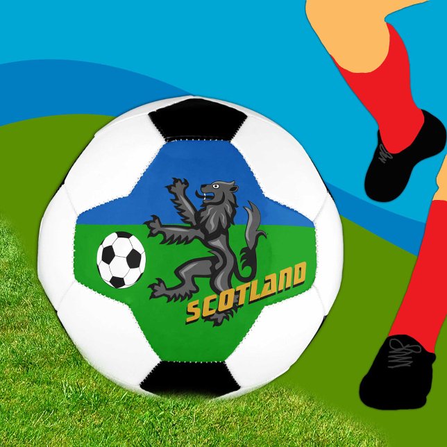 Scottish Rampant Scores, Scotland Soccer Ball (Creator Uploaded)