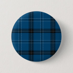 Scottish Ramsay Blue Tartan 6 Cm Round Badge