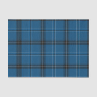 Scottish Ramsay Blue Tartan Tissue Paper