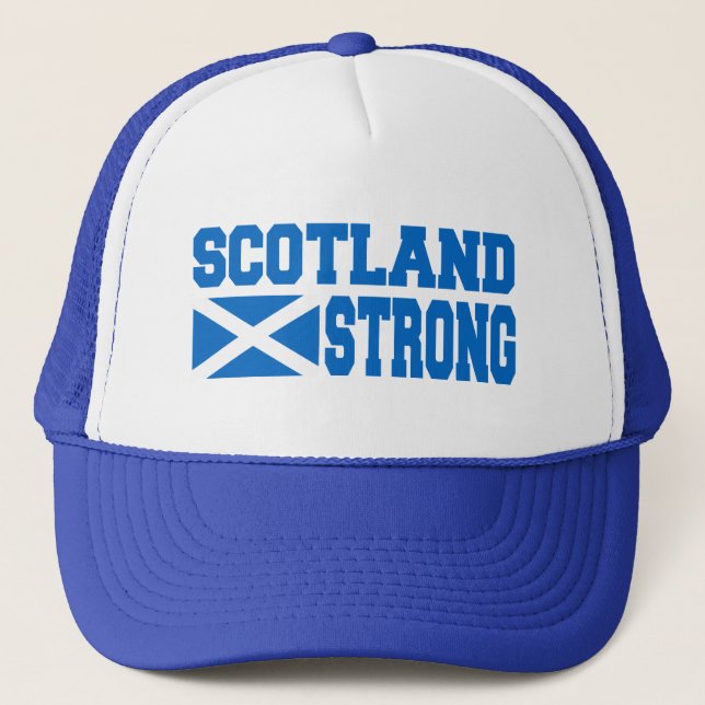 Scottish Referendum Scotland Independant Freedom Trucker Hat (Front)
