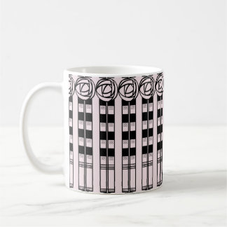 Scottish Rennie Mackintosh inspired Rose mug