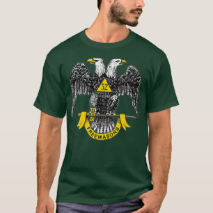 Scottish Rite Eagle 32nd Degree  Freemason Gifts T-Shirt