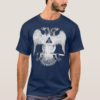 Scottish Rite Eagle 32nd Degree  Freemason Gifts T-Shirt
