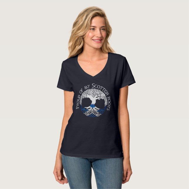 Scottish Roots T-Shirt (Front Full)
