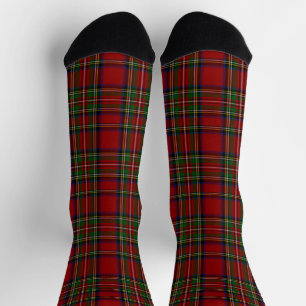 Scottish Royal Stewart Tartan Socks