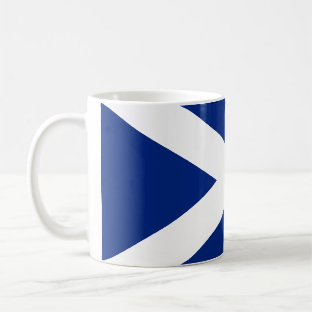 Scottish Saltire Coffee Mug (Left)