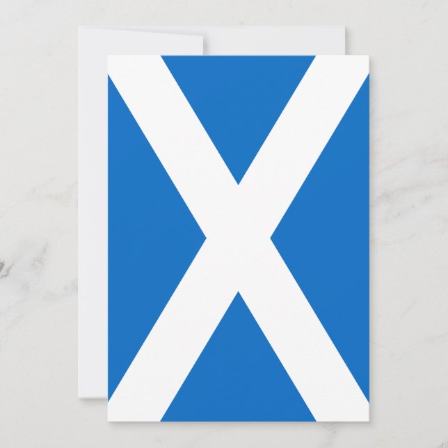 Scottish Scotland Flag (Front)