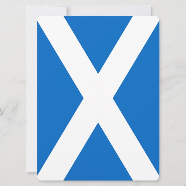 Scottish Scotland Flag (Front)