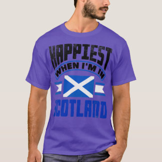 Scottish Scotland Scottish Flag Quote5 T-Shirt
